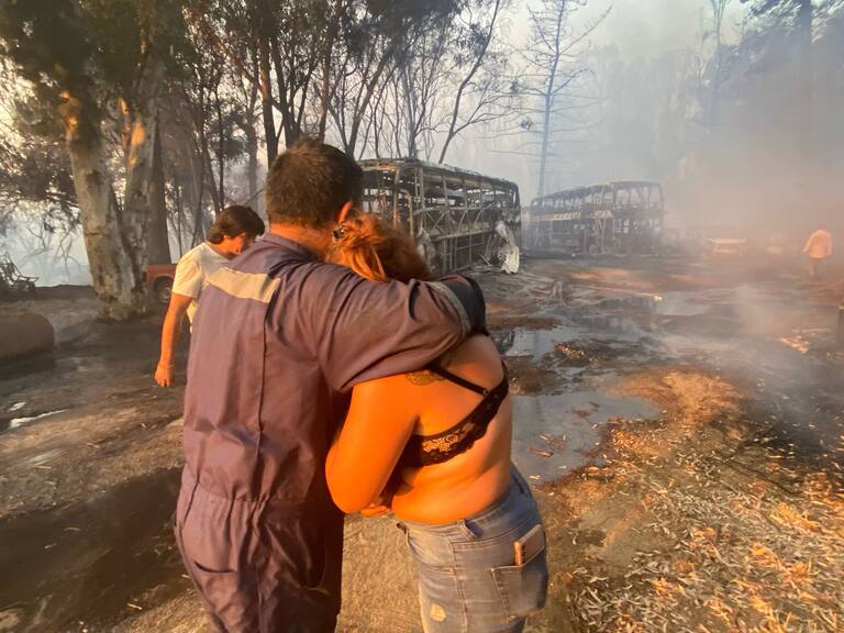 el estremecedor relato de una víctima de los incendios forestales de Valparaíso