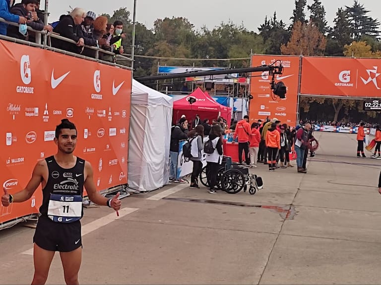 Daniel Cortés, el gran ganador de la Maratón de Santiago: «Represento a todo el norte de Chile, volveré a contar esta increíble hazaña»