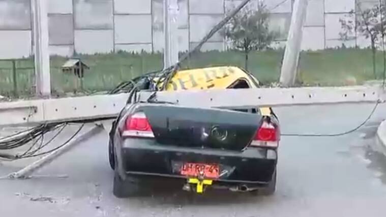 Accidente, Lampa, Quilicura, Poste, Taxi, 1024x576 jpg ok