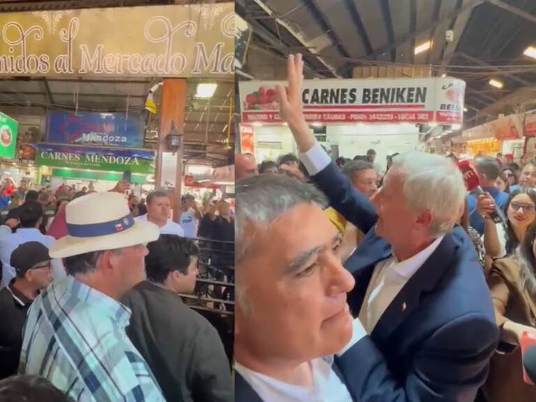 “Que se vaya”: José Antonio Kast es abucheado durante visita al Barrio Franklin