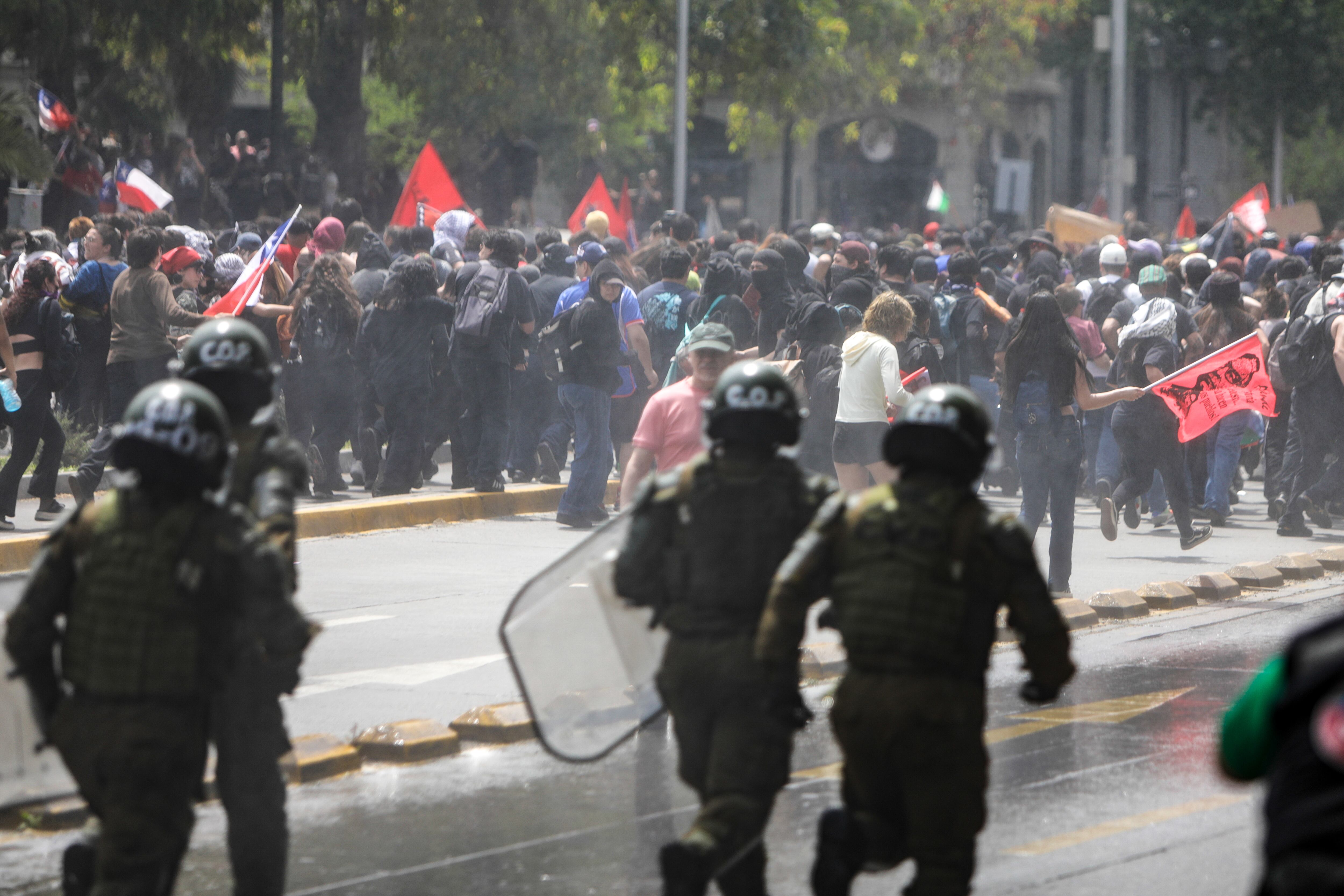 18 DE OCTUBRE DE 2026 / SANTIAGOFOTO: STRINGER / AGENCIAUNO