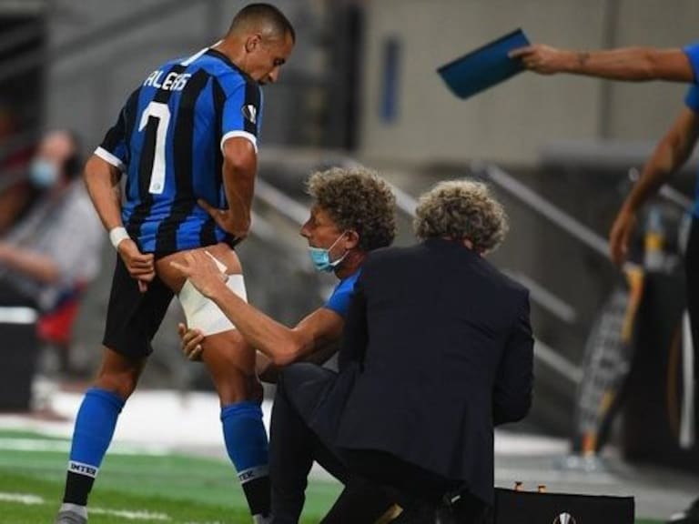 Inter de Milán comunicó el diagnostico previo de la lesión de Alexis