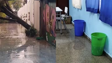 Intensas lluvias en la Región Metropolitana: reportan inundaciones en colegios de Pudahuel y Santiago