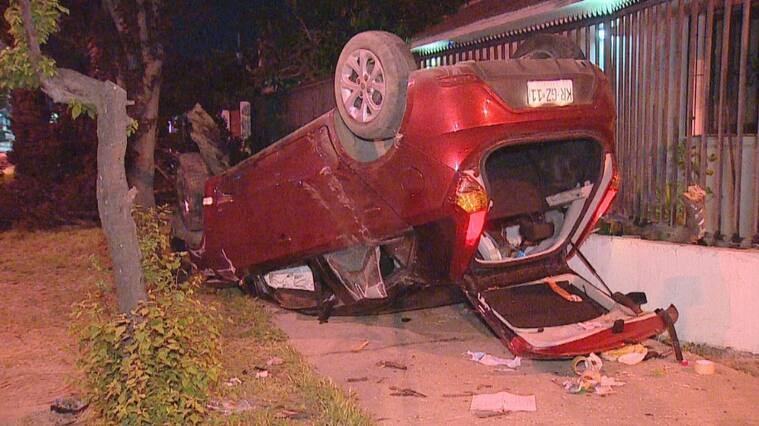 Accidente en Ñuñoa