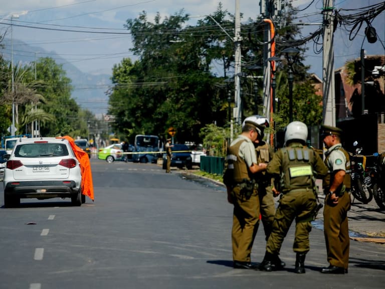 Robo frustrado a la salida de banco en La Cisterna