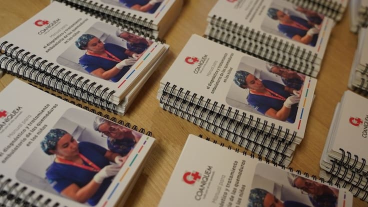 COANIQUEM inicia gira nacional para distribuir nuevo manual de atención de quemaduras infantiles