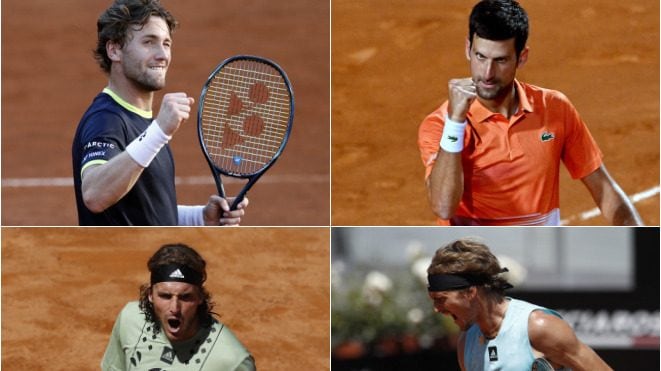 Masters 1000 de Roma: así quedaron las llaves de semifinales