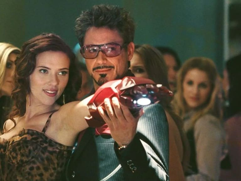 Robert Downey Jr - Scarlett Johansson - marvel