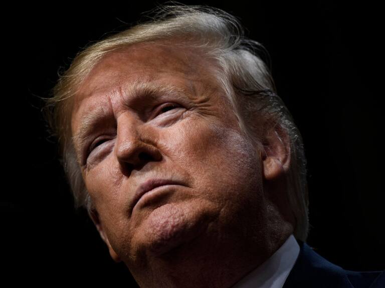 El mandatario electo de Estados Unidos, el republicano Donald Trump, durante un evento.