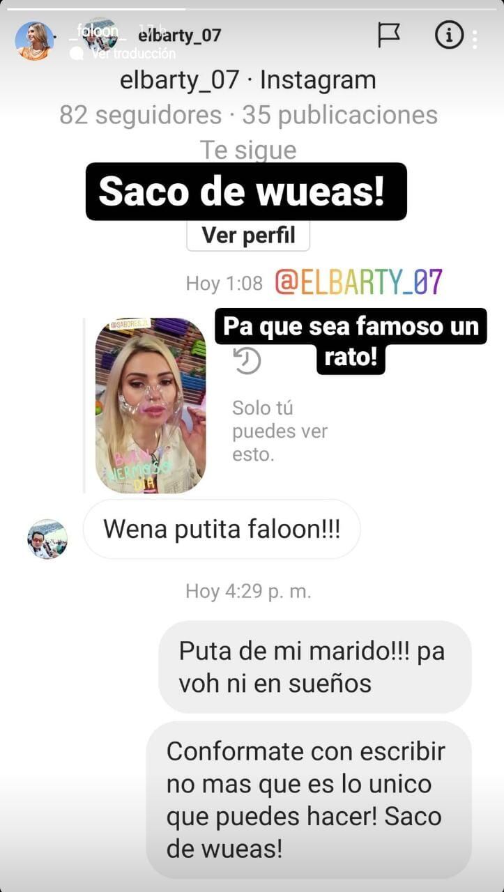 Faloon Larraguibel seguidor