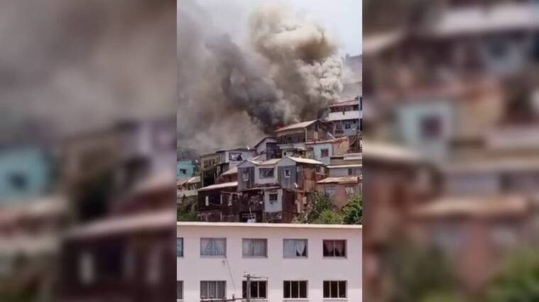 incendio en Valparaíso