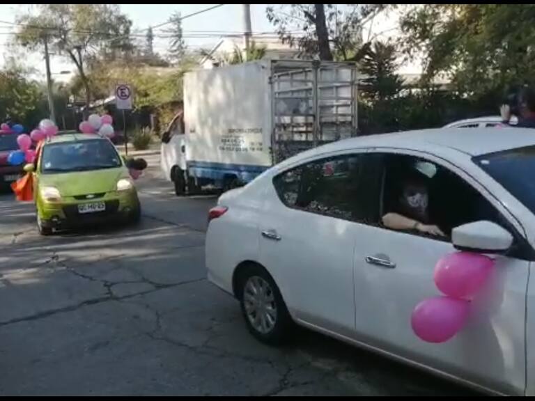 Vecinos de Santiago Centro realizaron caravana como protesta ante el aumento de la delincuencia en la comuna