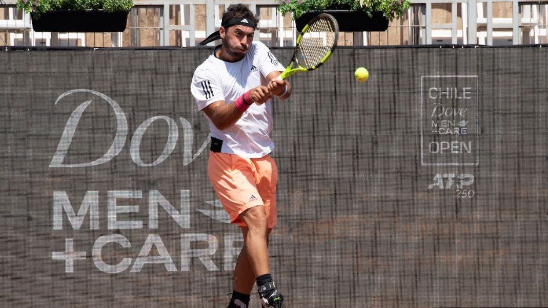 Gonzalo Lama venció a Nicolás Kicker para meterse en el cuadro principal del Chile Open