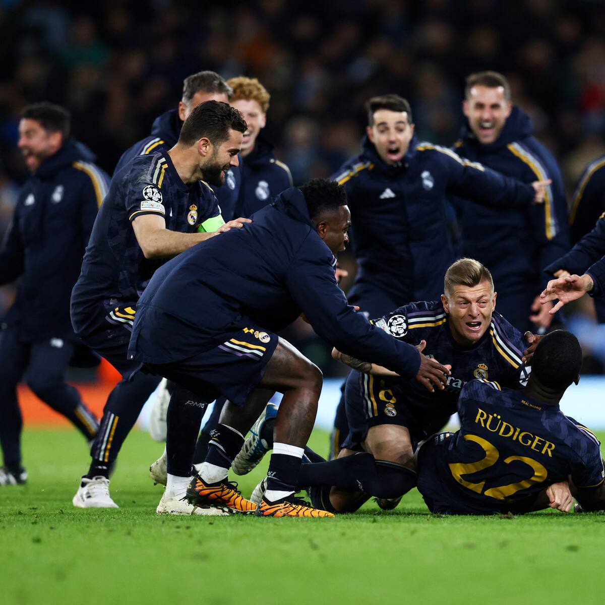 Real Madrid da la sorpresa en Inglaterra y eliminó al Manchester City de la Champions League