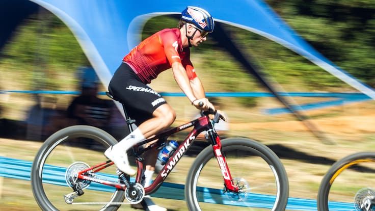 Martin Vidaurre roza su primer podio de la temporada 2026 en las Copas del Mundo de ciclismo cross country