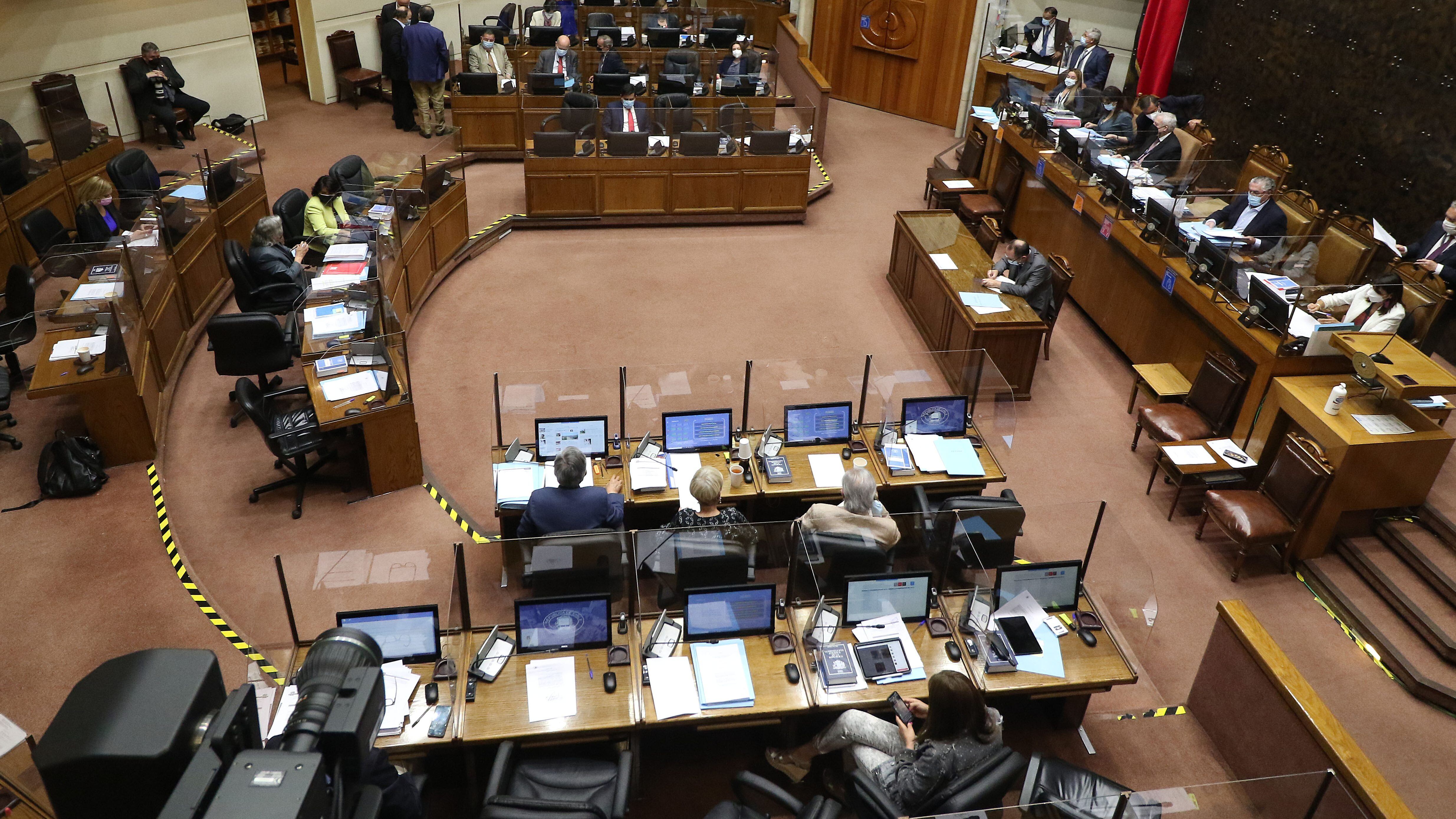 19 DE ENERO DE 2022/VALPARAISOVista general de la Sesión de Sala del Senado.
FOTO: LEONARDO RUBILAR CHANDIA/AGENCIAUNO