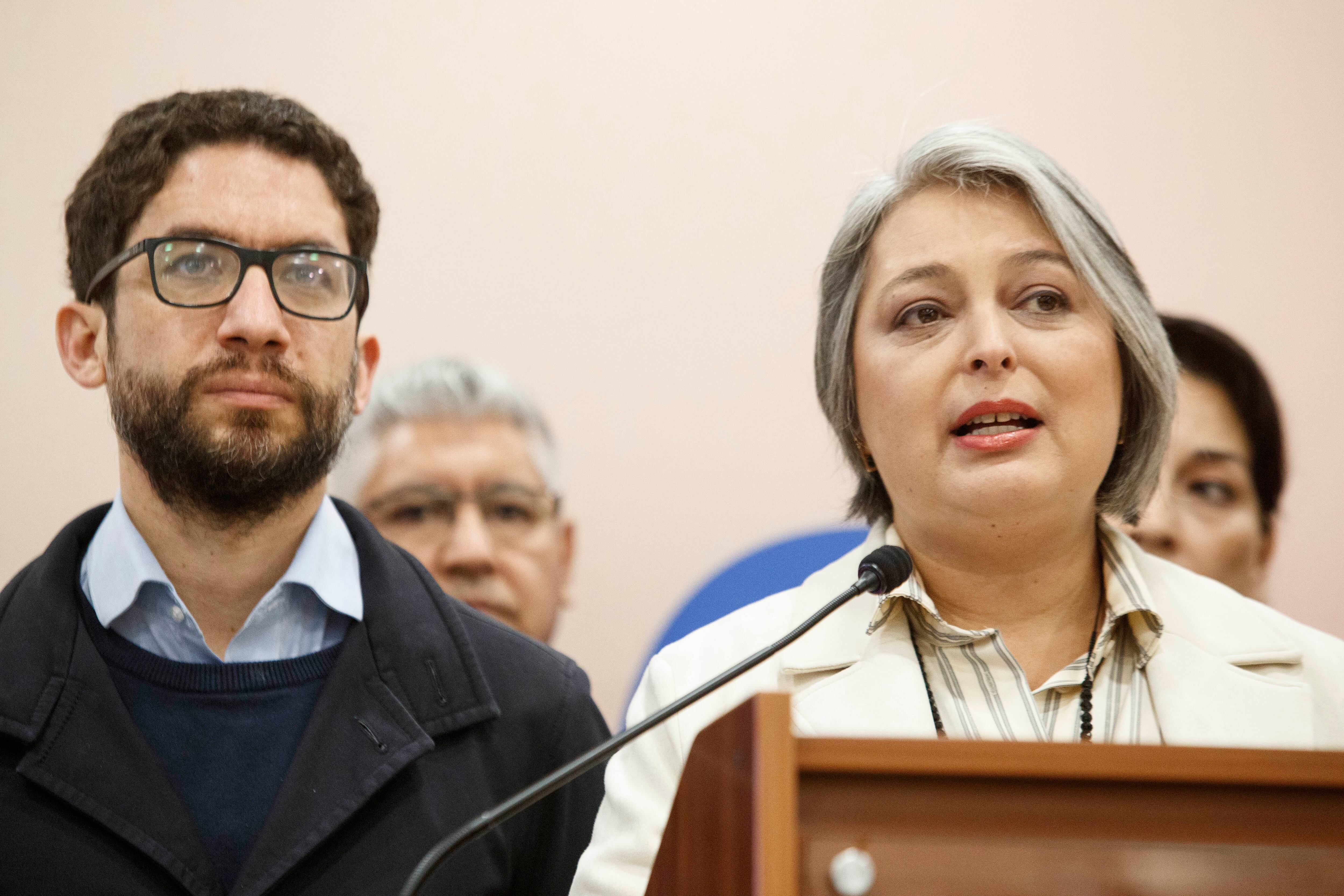 Agencia UNO | Giorgio Boccardo y Jeannette Jara