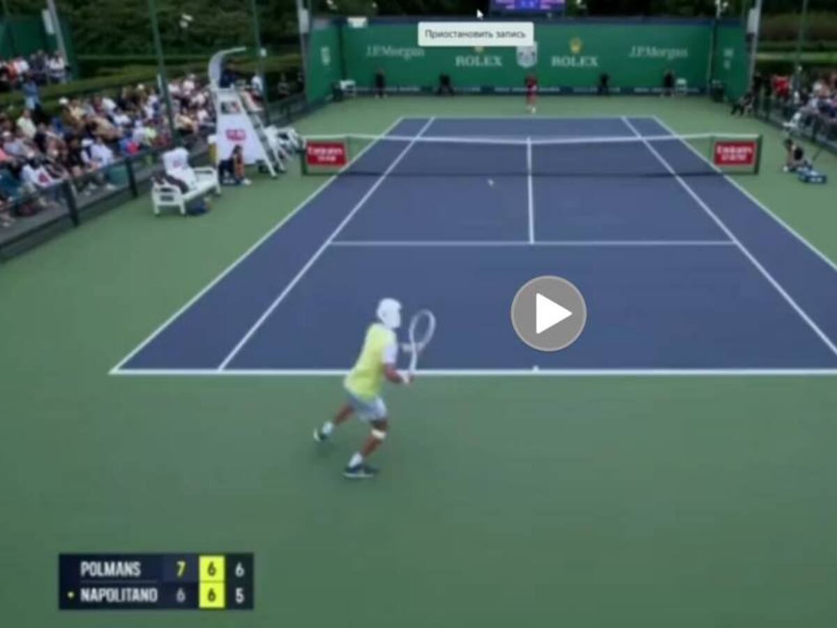 Tenista Marc Polmans es descalificado del Masters de Shanghai tras agredir a árbitro con pelotazo