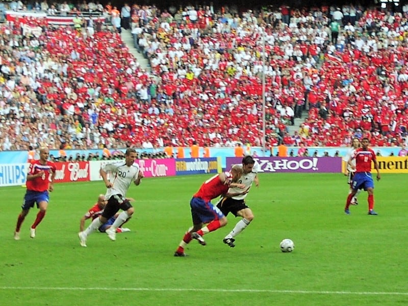 Alemania versus Costa Rica en