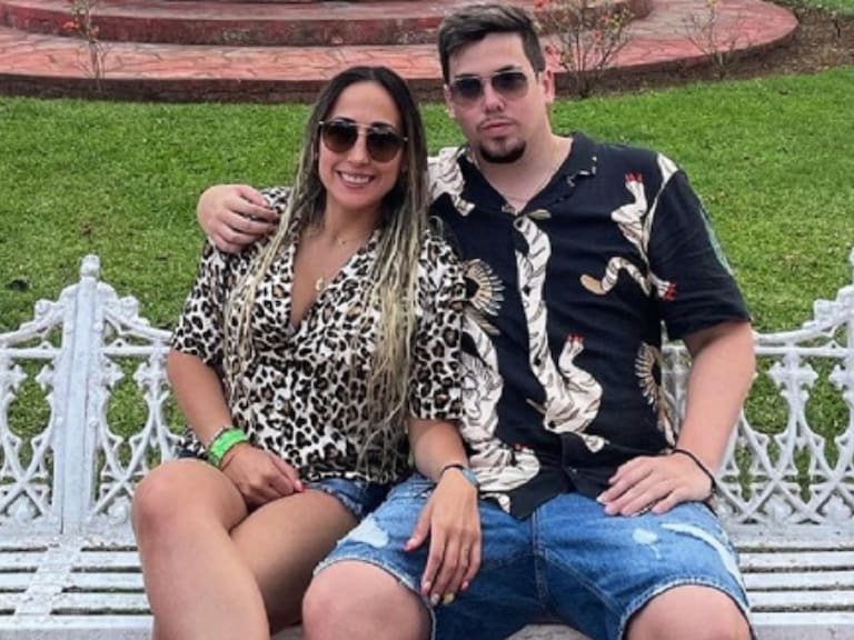 Polola de Nano Calderón impactó con su árbol de Navidad: tiene 7500 luces