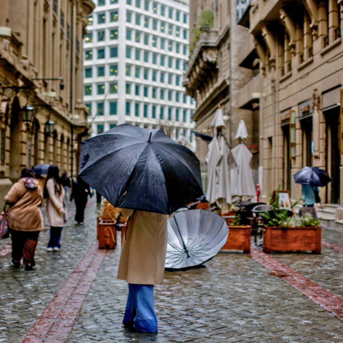 Lluvia en Santiago este fin de semana: ¿Hasta cuándo durarán las precipitaciones en la Región Metropolitana?