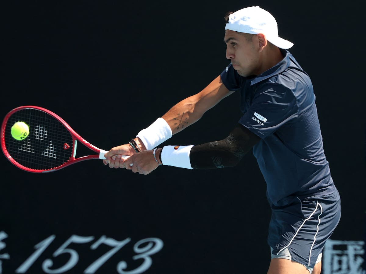 Tabilo estira su mala racha y vuelve a caer en el debut del Australian Open