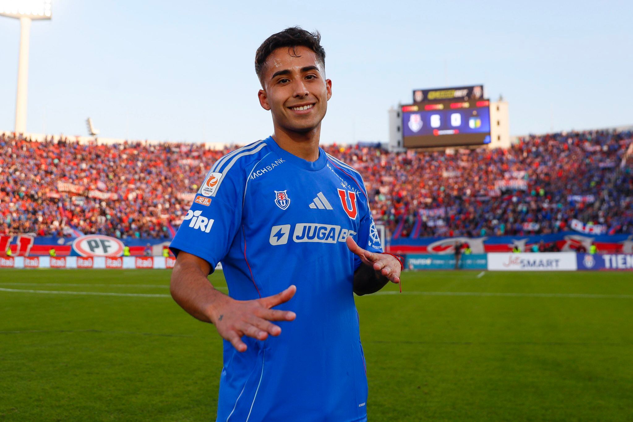 La incertidumbre respecto al futuro de Lucas Assadi en la Universidad de Chile