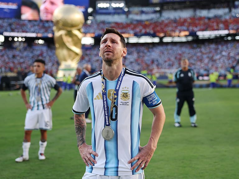 El llanto de Lionel Messi | Getty Images