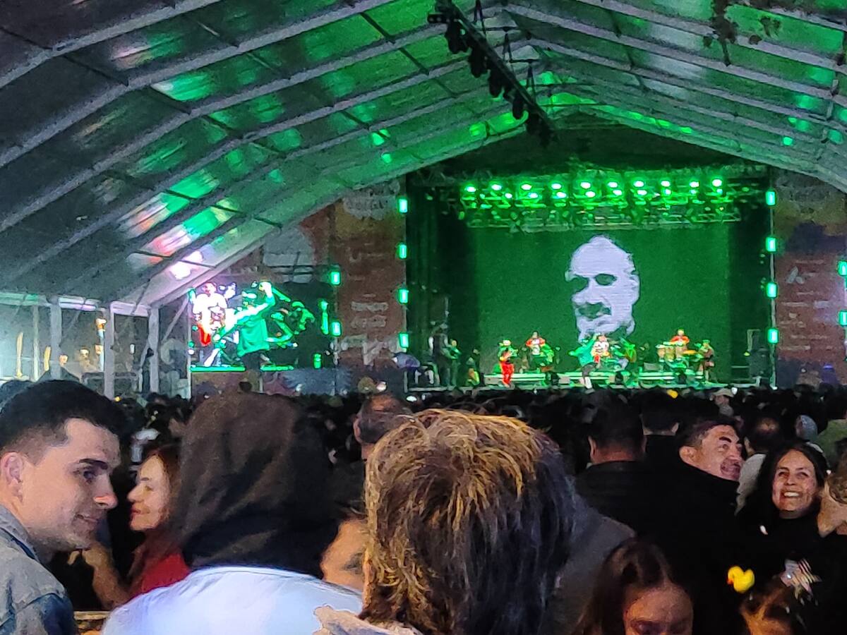 “¿Dónde están los WhatsApp?”: el picante mensaje que Juanito Ayala dedicó a Luis Hermosilla durante su presentación en las fondas del Parque O’Higgins