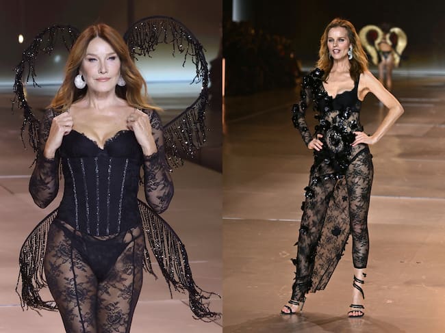 Carla Bruni y Eva Herzigova / Getty Images