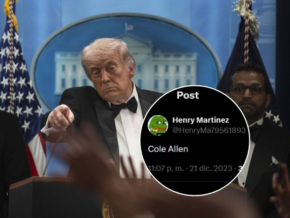 “Cole Allen”: el antiguo y misterioso mensaje viral que desató locas teorías tras ataque en cena con Donald Trump