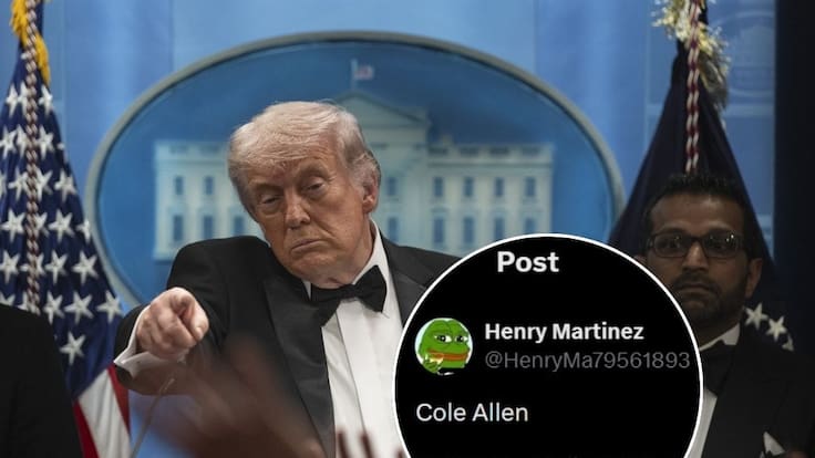 “Cole Allen”: el antiguo y misterioso mensaje viral que desató locas teorías tras ataque en cena con Donald Trump