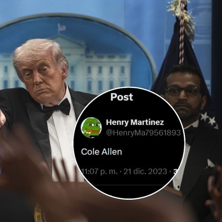 “Cole Allen”: el antiguo y misterioso mensaje viral que desató locas teorías tras ataque en cena con Donald Trump