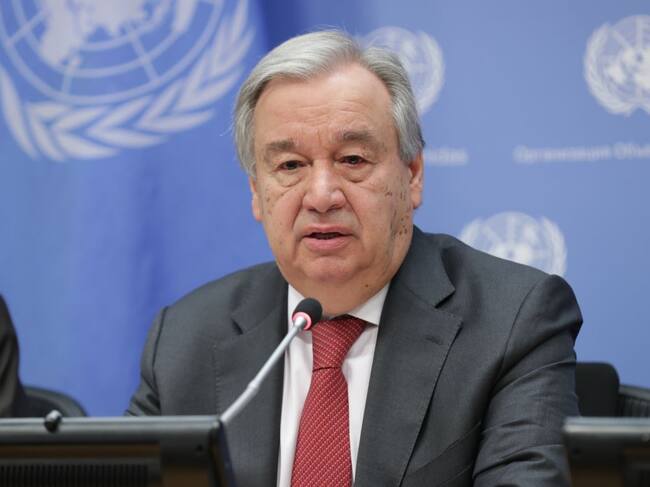 El secretario general de la ONU Antonio Guterres