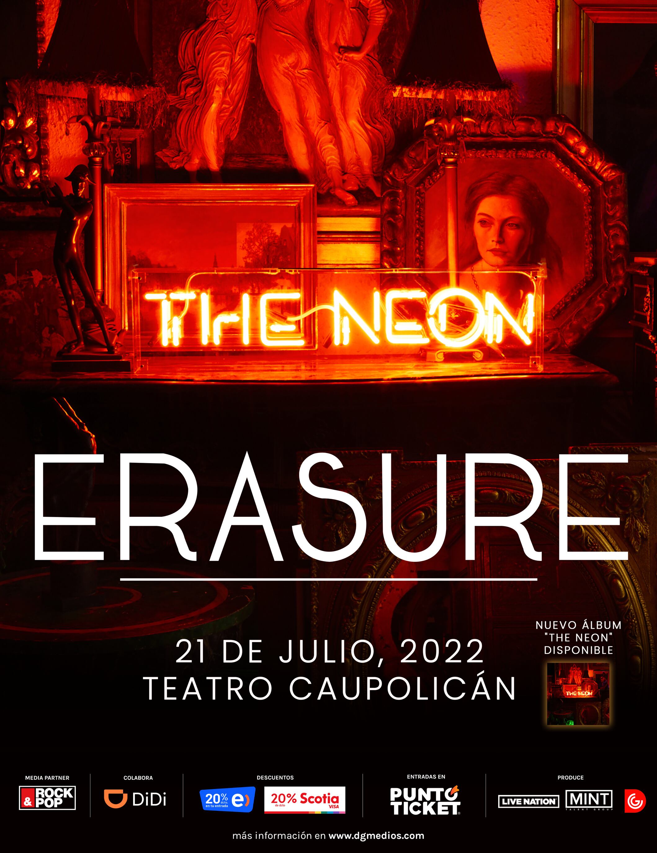 Erasure 2022: Todo lo que debes saber del concierto en Chile