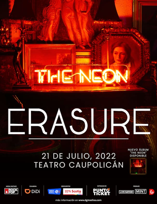 Erasure 2022: Todo lo que debes saber del concierto en Chile