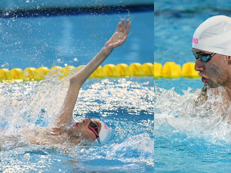 Alberto Abarza y Vicente Almonacid lideran la delegación de Chile en el Mundial de Para Natación