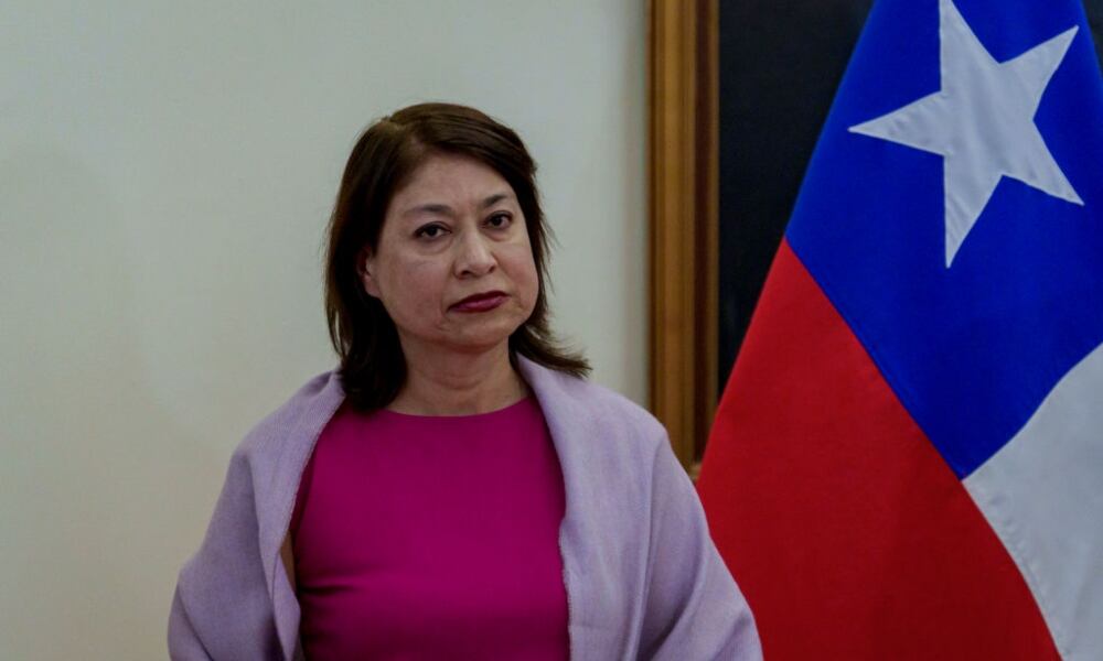 Getty Images | Foto de archivo de Ana Cecilia Gervasi durante una visita en Chile