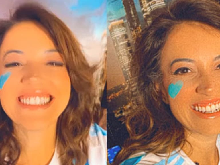 Yamila Reyna celebra efusivamente el triunfo de Argentina y arremete contra Mbappé: «¿Qué pachó tortuguita?»