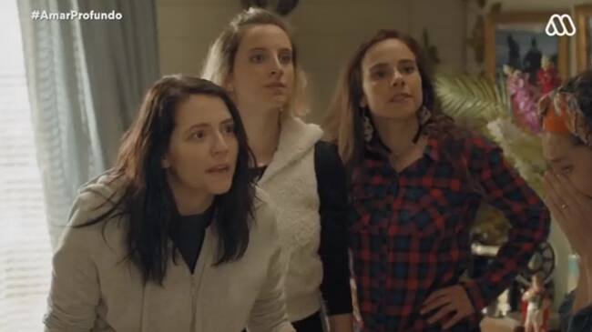 Personajes de Magdalena Müller y María Omegna sacaron aplausos en estreno de Amar Profundo | Captura