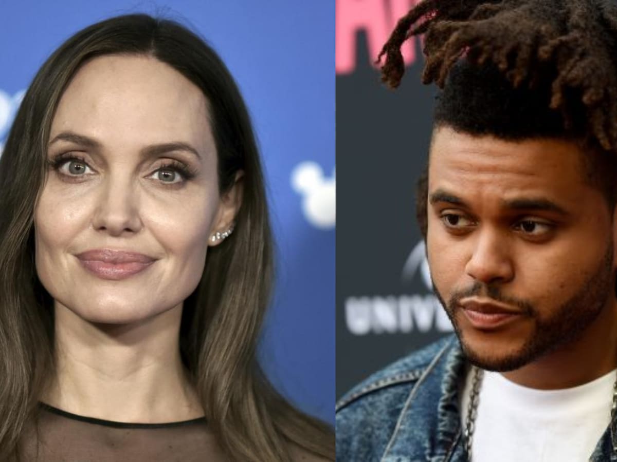 Captan a Angelina Jolie y The Weeknd juntos en un restaurante de Los Ángeles