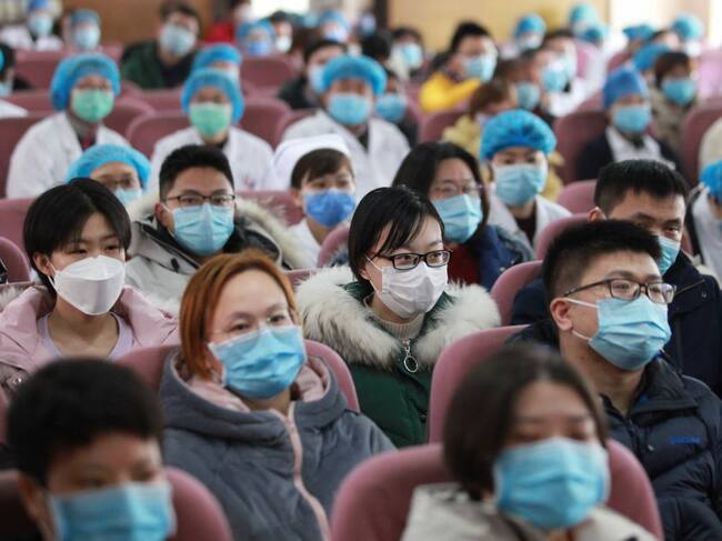 Funcionarios del Hospital del Norte de Jiangsu