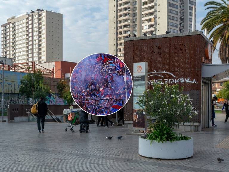 Plaza Chacabuco - Hinchas de la U