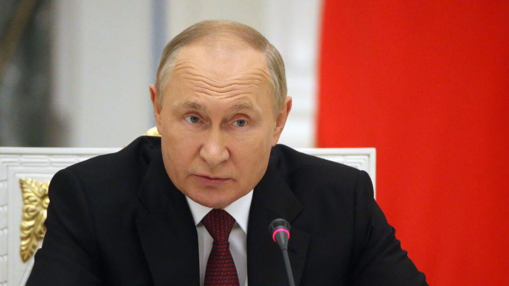 El presidente de Rusia, Vladimir Putin, habla en el Kremlin