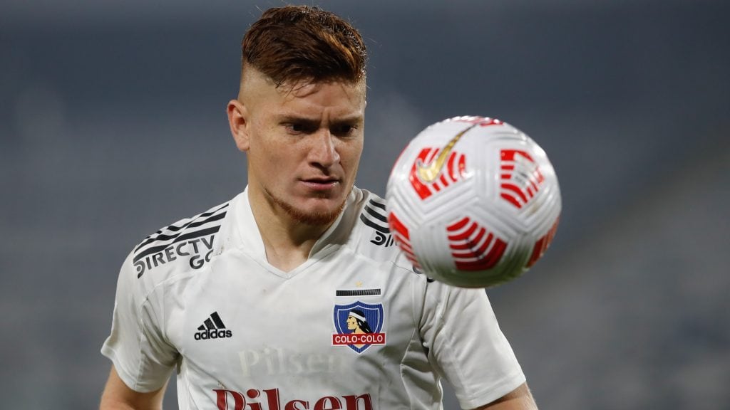 24 de Julio del 2021/SANTIAGOLeonardo Gil(c) ,durante el partido valido por la duodécima fecha del Campeonato Nacional AFP PlanVital 2021, entre Colo Colo vs Audax Italiano, disputado en el Estadio Monumental.
FOTO:FRANCISCO LONGA/AGENCIAUNO