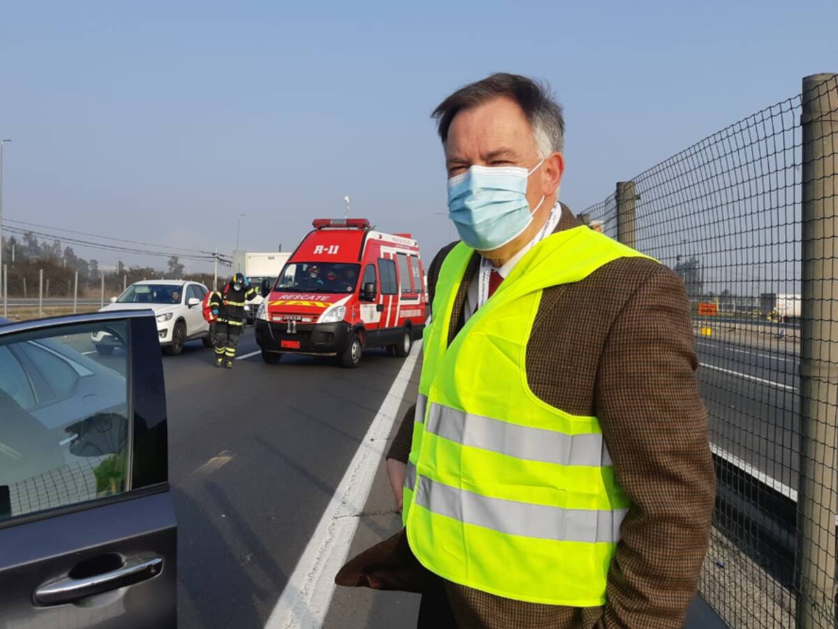 Convencional Raúl Celis chocó en accidente de tránsito múltiple: Cinco autos fueron involucrados