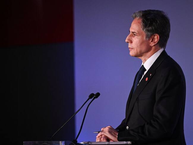 El secretario de estado de EEUU, Antony Blinken