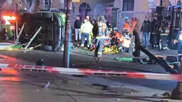 Emergencia en Viña del Mar: radiopatrullas vuelca y deja un carabinero herido