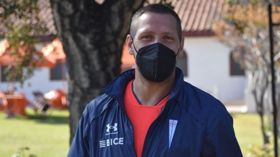 Luciano Aued se reintegró a los entrenamientos en Universidad Católica