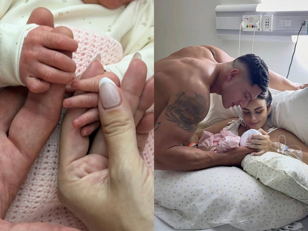¿Por qué no usó polera? Revelan motivo por el que Sammis Reyes apareció a torso desnudo en foto con su hija recién nacida